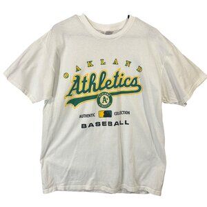Oakland A’s Baseball T-Shirt Fruit of the Loom Tag Size XL GUC